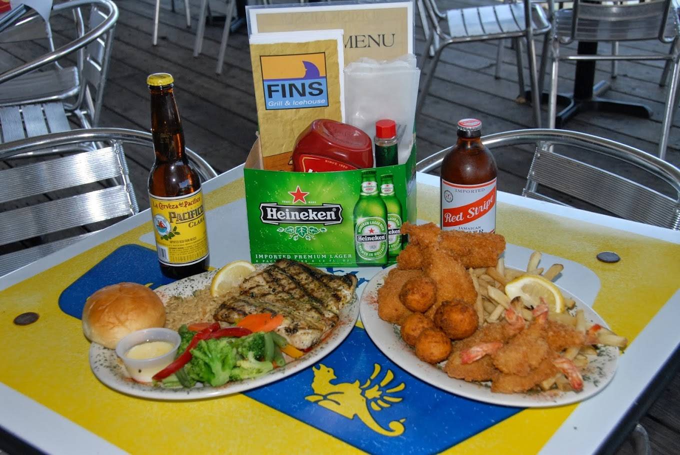 FINS Grill & Icehouse - best seafood restaurants in Port Aransas