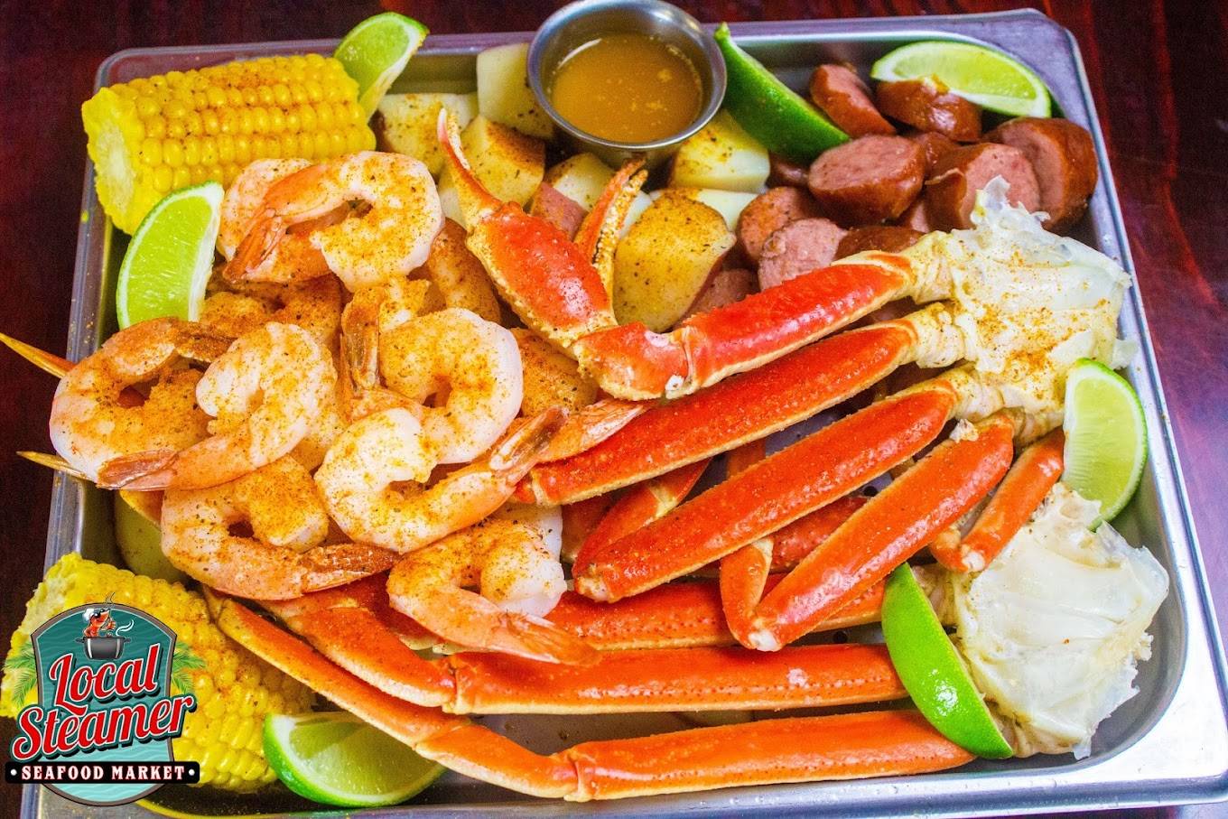 Local Steamer Seafood Market - best seafood buffet in Panama City Beach