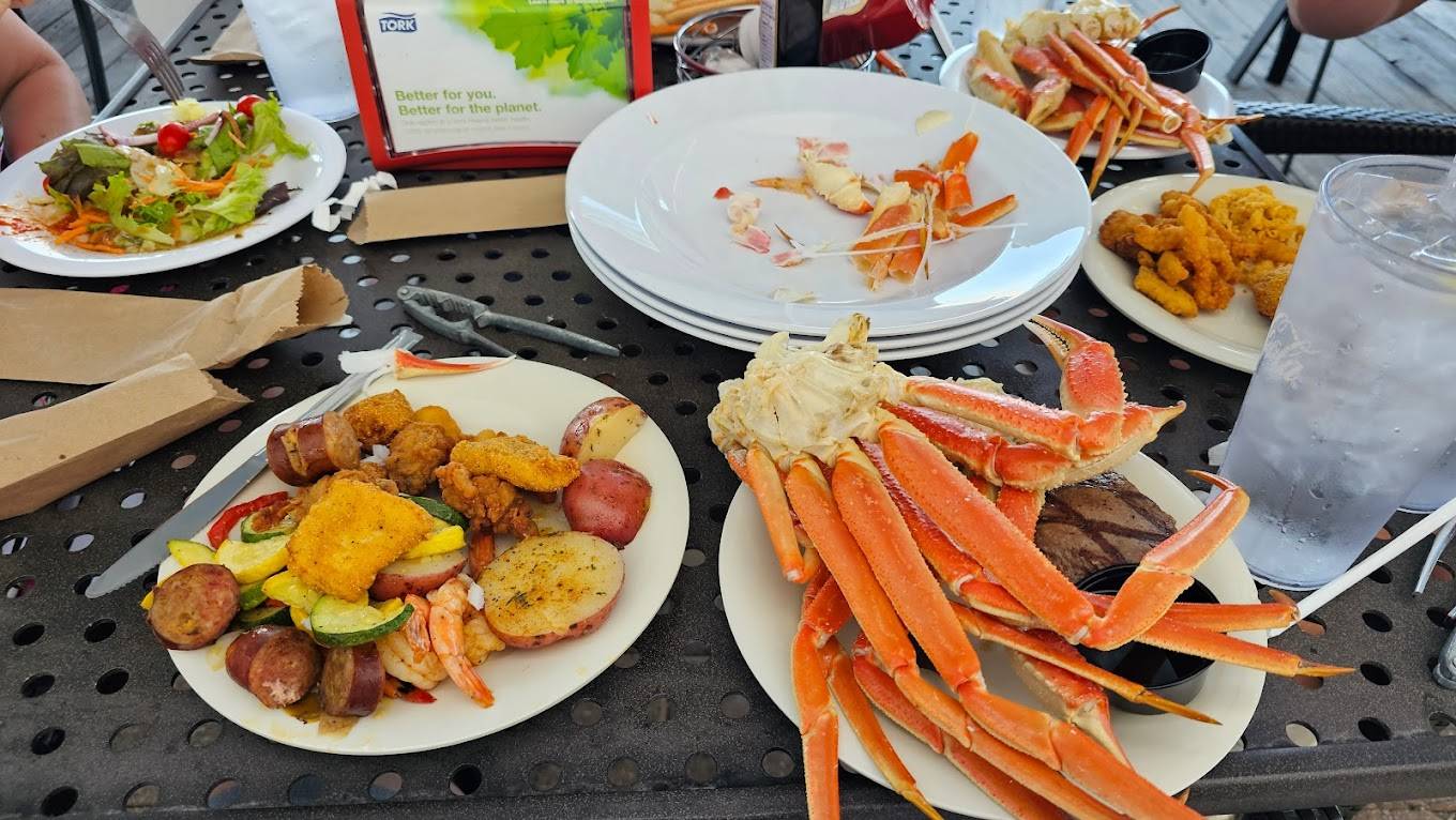 The Wharf Buffet - best seafood buffet in Panama City Beach