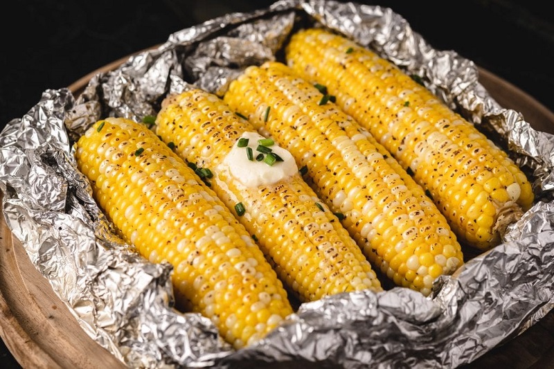 How to Grill Frozen Corn on the Cob in Foil