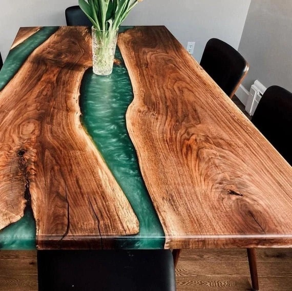 waterfall dining table designs 5