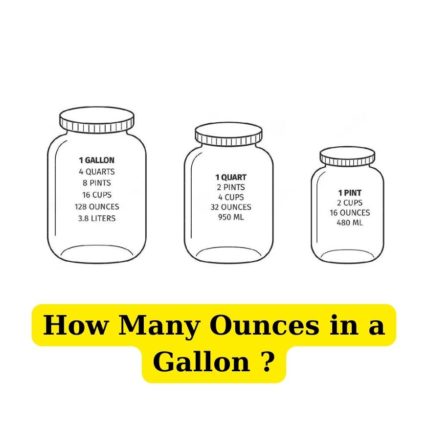 How Many Ounces in a Gallon