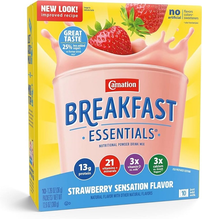 Nutritional Overview of Carnation Instant Breakfast-min