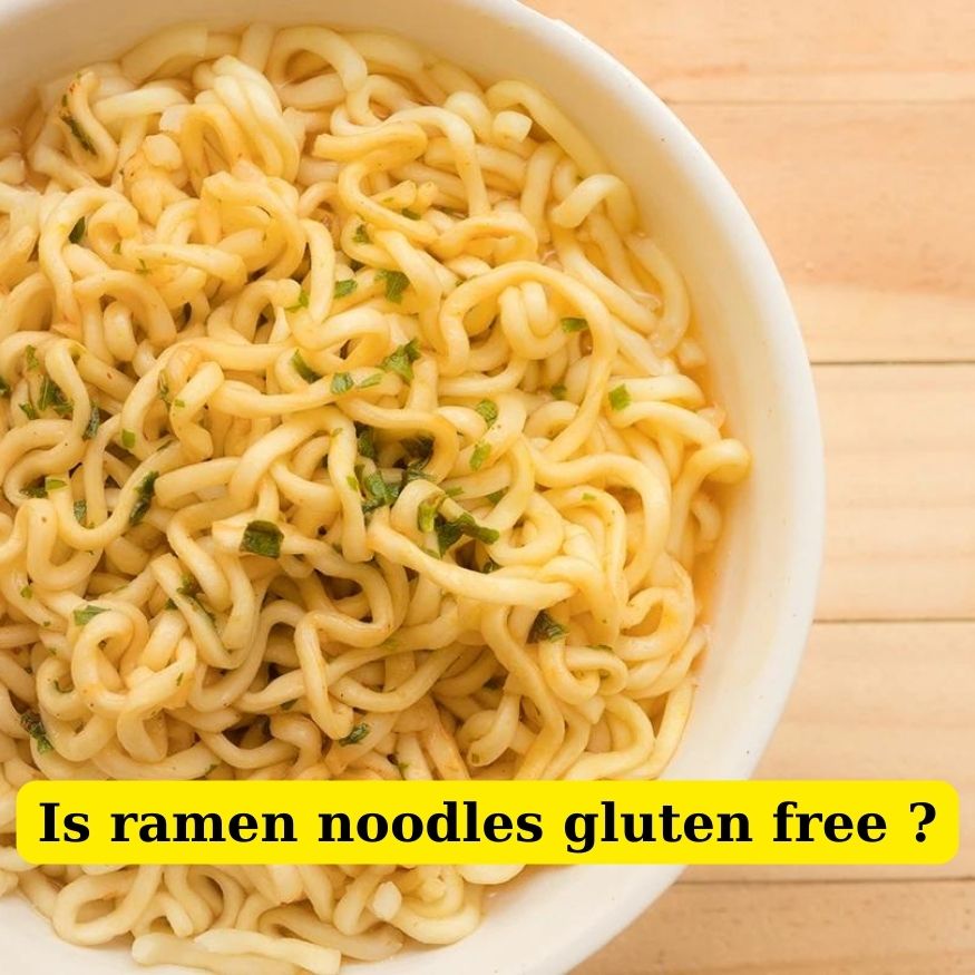 is ramen noodles gluten free