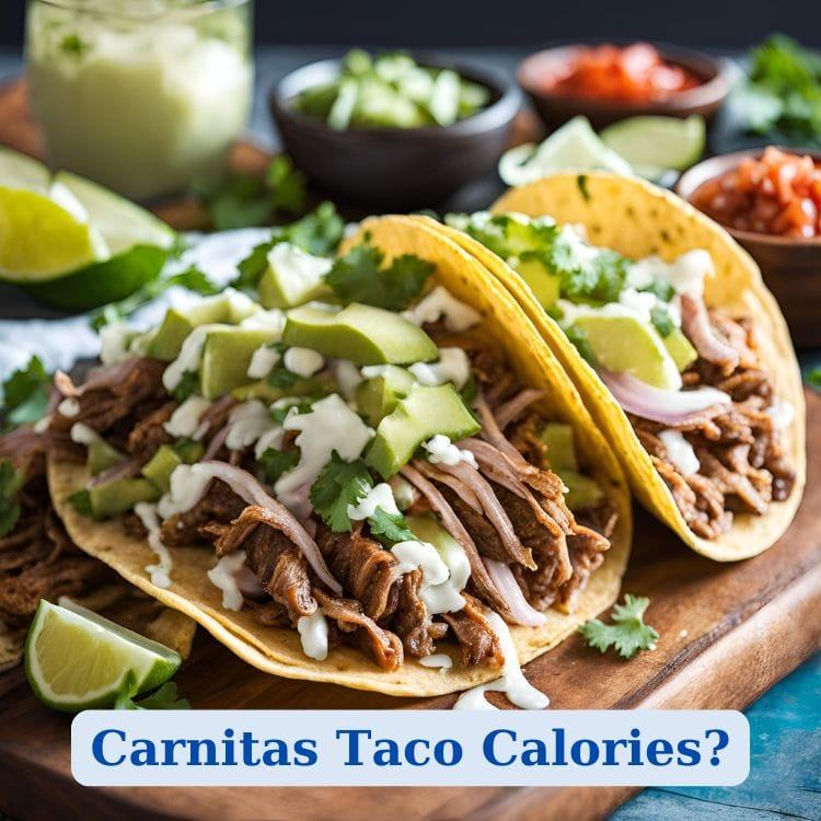 Carnitas Taco Calories