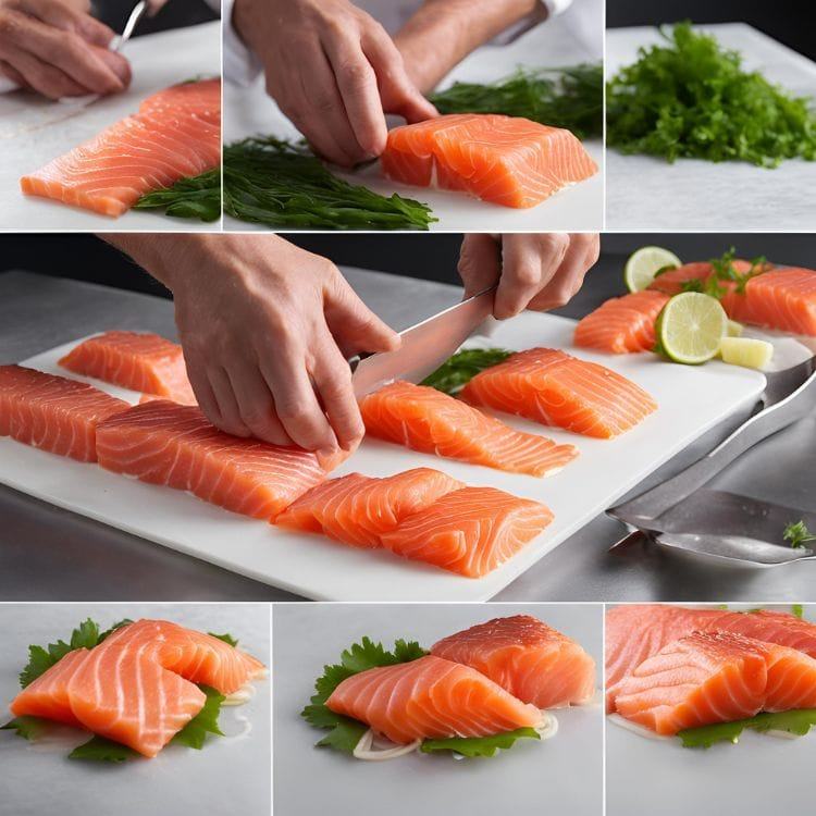 How to Make Salmon Sashimi