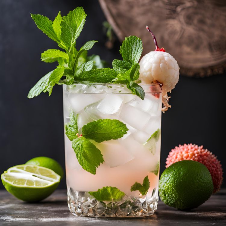 Lychee Mojito Cocktail Recipe