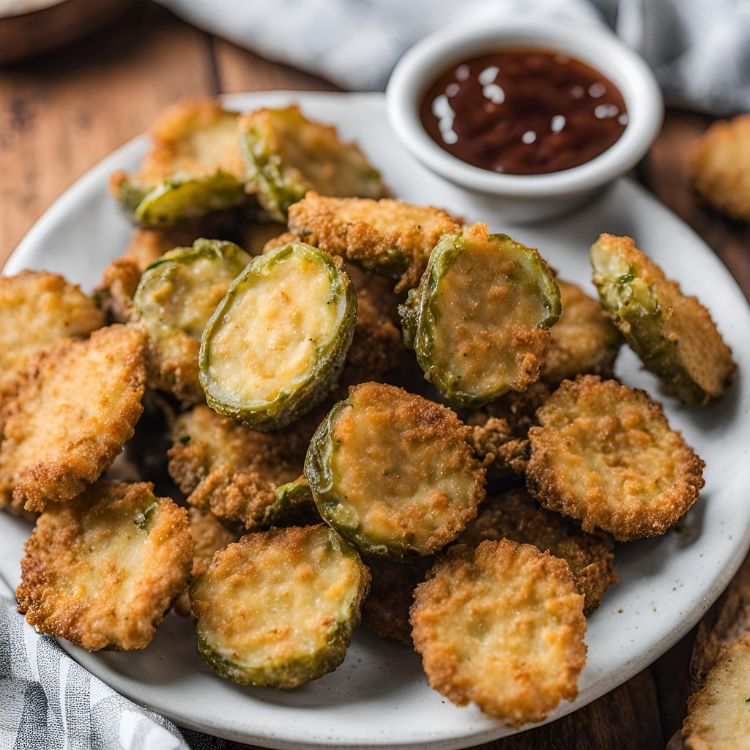 Serving of Fried Pickles